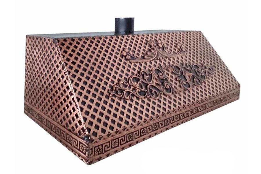 Bakır İşçilikli Lüx Davlumbaz (Duvar & Orta Tip)